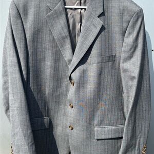 Lauren Ralph Lauren Gray Men's Three-Button Sport Coat